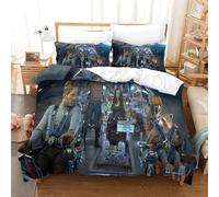 Guardians Of The Galaxy Impression En D Parure De Couette Avec Fermeture Eclair Housse De Couette Respirante£¬Pour Tout Le Monde£¬Marvel Animation Houss