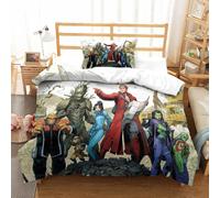 Guardians Of The Galaxy Impression En D Parure De Couette Avec Fermeture Eclair Housse De Couette Respirante£¬Pour Tout Le Monde£¬Marvel Animation Houss