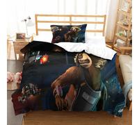 Guardians Of The Galaxy Impression En D Parure De Couette Avec Fermeture Eclair Housse De Couette Respirante£¬Pour Tout Le Monde£¬Marvel Animation Houss