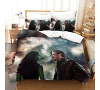 Guardians Of The Galaxy Impression En D Parure De Couette Avec Fermeture Eclair Housse De Couette Respirante£¬Pour Tout Le Monde£¬Marvel Animation Houss