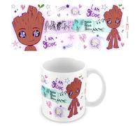 Guardians of the Galaxy Marvel Tasse à café en céramique Motif Groot Galaxy Eyes 325 ml