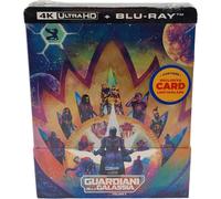 Guardians Of The Galaxy Vol.3 Steelbook 4k Ultra Hd+Blu-Ray Carte Lenticulaire B