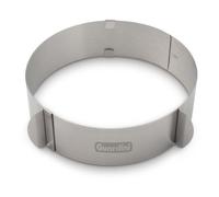 GUARDINI Anneau réglable pour gâteaux en Acier Inoxydable cm16 / 28 h6 Pâtisserie 15689