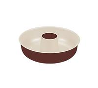 Guardini, Moule à beignets Ø 25 cm, Fond anti-goutte, Acier avec revêtement antiadhésif, Crème et Chocolat, Fabriqué en Italie, Ligne Bon Ton