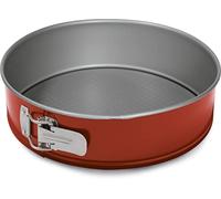 Guardini, Moule à charnière avec 1 fond Ø 18 cm, Acier avec revêtement antiadhésif, Rouge et Gris, Fabriqué en Italie, Ligne Rossana