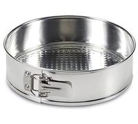 Guardini, Moule à charnière avec 1 Fond Ø 26 cm, Fer Blanc pour gâteaux, Argent, Fabriqué en Italie, Ligne Selenia