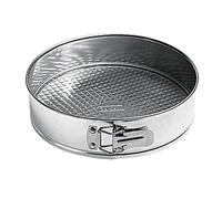 Guardini, Moule à charnière avec 1 fond Ø 30 cm, Fer blanc pour gâteaux, Argent, Fabriqué en Italie, Ligne Selenia