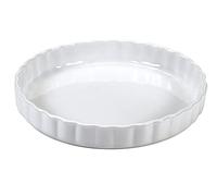 Guardini, Moule à gâteau Ø 29 cm, Céramique, Convient aux fours traditionnels et micro-ondes, Blanc, Ligne Ceramica