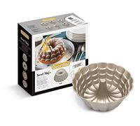 Guardini, Moule à gâteau Belle Ø 24,5 cm, aluminium moulé sous pression, Champagne et Bronze, ligne Sweet Magic