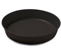 Guardini, Moule à gâteau lisse Ø 28 cm, Acier avec revêtement antiadhésif, Noir, Fabriqué en Italie, Ligne Gardenia