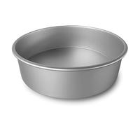 Guardini, Moule à gâteau lisse avec fond amovible Ø 20 cm, Revêtement sans PFAS, Adapté à un usage intensif, Aluminium recyclé anodisé, Argent, Fabriqué en Italie, Ligne Professional