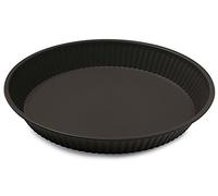 Guardini, Moule à tarte Ø 28 cm, Acier avec revêtement antiadhésif, Noir, Fabriqué en Italie, Ligne Gardenia