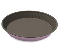 Guardini, Moule à tarte Ø 28 cm, acier avec revêtement antiadhésif, rose, fabriqué en Italie, ligne Bon Ton