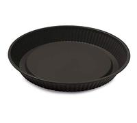 Guardini, Moule à tarte souple Ø 28 cm, Acier avec revêtement antiadhésif, Noir, Fabriqué en Italie, Ligne Gardenia