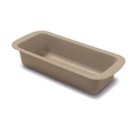 Guardini, Moule Plumcake 25x11 cm, Acier avec revêtement antiadhésif, Champagne et Bronze, Fabriqué en Italie, Ligne Gold Elegance