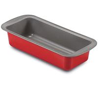 Guardini Rossana 2.0, Moule à Cake 25x11 cm, Acier Avec Revêtement Anti-Adhérent, Couleur Rouge/Grise