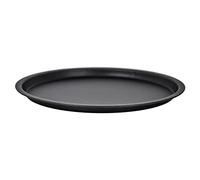 Guardini, Plat à pizza Ø 28 cm, Acier avec revêtement antiadhésif, Noir, Fabriqué en Italie, Ligne Arianna