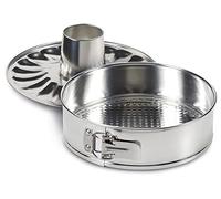 Guardini SELENIA Moule démontable 2 fonds 30 cm Bande étamé Argent Diamètre 30 cm