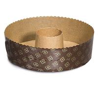 Guardini, Monouso, 3 moules à savarin jetables, Ø 20 cm, papier cuisson, Couleur crème