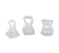 GuardInsoles Protecteurs De Talon Aiguille Protecteur De Talon Haut Enregistrer Le Talon Détruit Pour Les Célébrations De Mariage En Plein Air 3 Tailles De Paires -Transparent