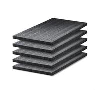 GUARDIQUE Mousse multicouche | 5 pièces | 800 x 600 x 30 mm, Shadow Foam, Découpe et décollement, Adaptable, Kaizen Foam, Insert en mousse pour appareil photo, mallette à outils, chariot à outils