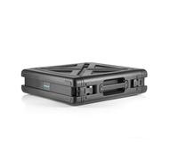 GUARDIQUE RackVault - 19 Pouces Étui pour Rack | Rack Audio Rigide - 19'' - 2U - 480 mm | Boîtier Rack empilable | Rackmount - Flightcase | pour Applications industrielles et AV/Musique | Noir