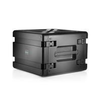 GUARDIQUE RackVault - 19 Pouces Étui pour Rack | Rack Audio Rigide - 19'' - 8U - 480 mm | Boîtier Rack empilable | Rackmount - Flightcase | pour Applications industrielles et AV/Musique | Noir