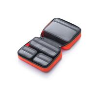 GUARDIQUE Sac de rangement avec 4 inserts magnétiques - Sac de rangement modulaire - Idéal pour les voyages et la technique, flexible, adaptable pour outils et petites pièces, organiseur de bagages
