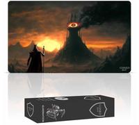 GuardMat - Gaze of Doom (Bords Cousus) - Tapis de Cartes Magic - Tapi de Jeu - Playmat pour Jouer à MTG, Le Seigneur des Anneaux, TCG - Tapis de Jeu de Société
