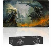 GuardMat - I Am No Man (Bords Cousus) - Tapis de Cartes Magic - Tapi de Jeu - Playmat pour Jouer à MTG, Le Seigneur des Anneaux, TCG - Tapis de Jeu de Société