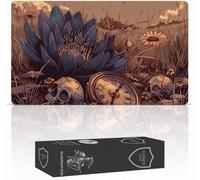 GuardMat - Lotus of Time (Bords Cousus) - Tapis de Cartes Magic - Tapi de Jeu - Playmat pour Jouer à MTG, Le Seigneur des Anneaux, TCG - Tapis de Jeu de Société