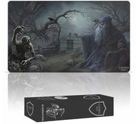 GuardMat - Necromantic Rite (Bords Cousus) - Tapis de Cartes Magic - Tapi de Jeu - Playmat pour Jouer à MTG, Le Seigneur des Anneaux, TCG - Tapis de Jeu de Société