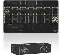 GuardMat - Runes (Bords Cousus) - Tapis de Jeu 1 Player Master Rule Duel Field Zones - Tapi de Cartes Magic - Jeu Compatible avec Magic The Gathering (MTG), Pokemon, TCG