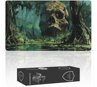 GuardMat - Swamp of Shadows (Bords Cousus) - Tapis de Cartes Magic - Tapi de Jeu Magic The Gathering - Playmat pour Jouer à MTG, Le Seigneur des Anneaux, TCG - Tapis de Jeu de Société