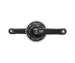 Guarniture XX SL Eagle Powermeter DUB T-Type 12V 34T SRAM Transmission Noir 175.