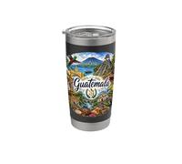 Guatemala Amérique centrale Mexique, Tikai Gobelet isotherme en acier inoxydable double paroi