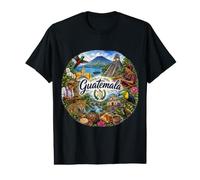 Guatemala Amérique Centrale Mexique, Tikai T-Shirt Graphique avec Valeur