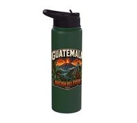 Guatemala Born of Fire Volcan Stainless Steel Insulated Water Bottle