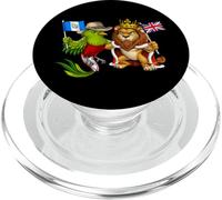 Guatemala Britannique Drapeau Royaume-Un Fier Guatémaltèque PopSockets PopGrip pour MagSafe
