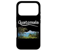 Guatemala Chapin Antigua Quetzal 502 Guate Volcan Atitlan Coque pour iPhone 17 Pro