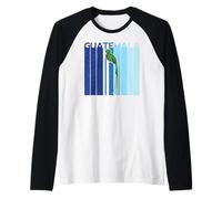 Guatemala Chapin rétro Quetzal Antigua Marimba 502 Bandera Manche Raglan