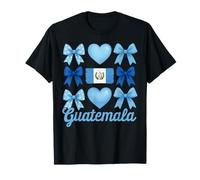 Guatemala Girl Coquette Bow Hispanic Heritage T-Shirt