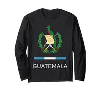 Guatemala National Emblem and Flag Manche Longue