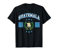 Guatemala National Emblem and Flag Pride T-Shirt