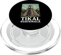 Guatemala Tikal Chapin Atitlan Maya Retro Guate Quetzal 502 PopSockets PopGrip pour MagSafe