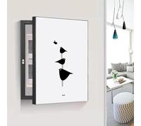 GUAWJRZDP Peinture Décorative pour Boîtier de Compteur, Couvercle de Panneau Électrique Décoratif, Film Décoratif en Cristal pour Panneau de Disjoncteur Caché(Color3-L,45x55cm/17.7x21.7in)