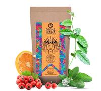 Guayusa Pachamama Citrus 0,25 kg | Ilex Guayusa bio d'Equateur 250 g | Caféine naturelle | Mélange rafraîchissant d'agrumes| Cousine du thé maté | Goût doux | Alternative au café