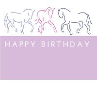 Gubblecote - Carte de voeux, Joyeux anniversaire - Carton BZ5378 (Taille unique) (Blanc/Bleu)