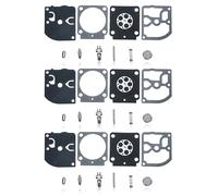Gubeter 3 Pièces Kit de réparation de diaphragme de carburateur, pour Stihl Fs55 Fs55R Hs45 Fs310 Tondeuse Pieces Detachees