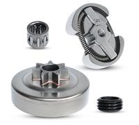 Gubeter 325-7T Tambour d'embrayage Roulement à aiguilles Kit, Pour Husqvarna 36 41 136 137 141 142 Tronçonneuse Pièces de rechange, 530 06 93-42, 530069342